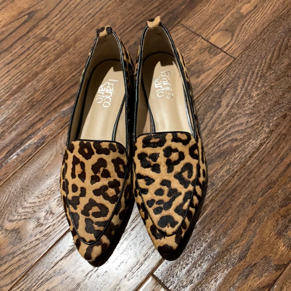 New listing! Wow, calf hair leopard shoes New!